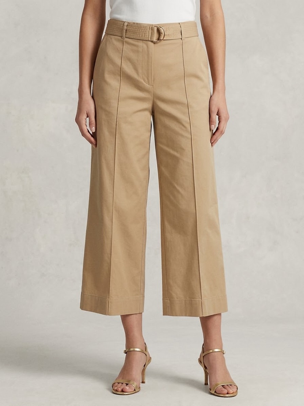 Ralph Lauren Cropped Wide-Leg
